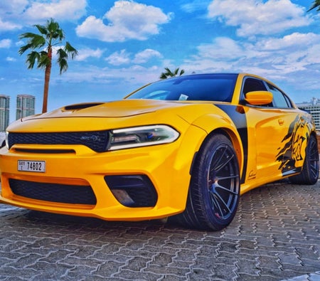 Rent Dodge Charger SRT V8 2018 in Dubai